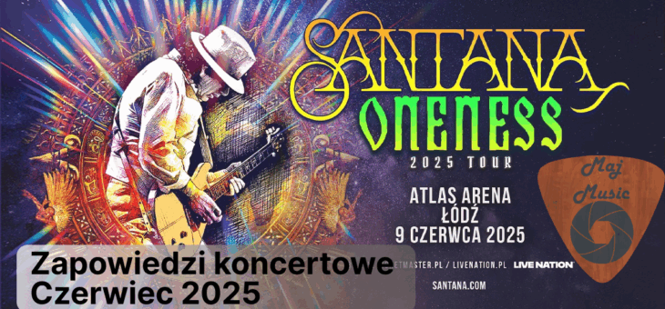 Zapowiedzi koncertowe – Czerwiec 2025