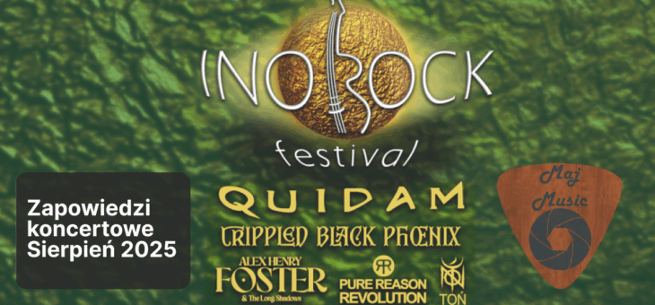 Zapowiedzi koncertowe – Sierpień 2025