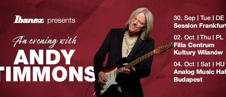 An Evening with Andy Timmons / Centrum Kultury Wilanów – Radosna, Warszawa / 02.10.2025