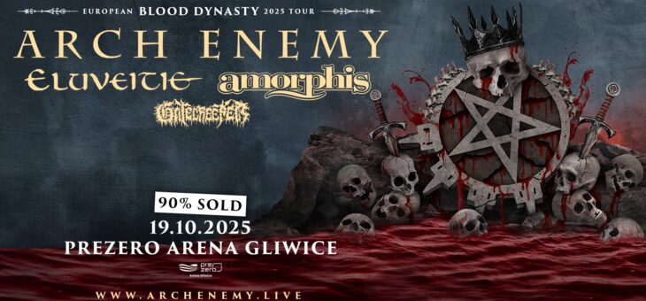 Arch Enemy + Eluveitie, Amorphis, Gatecreeper / PreZero Arena Gliwice / 19.10.2025