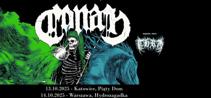 Conan + Thra / Hydrozagadka, Warszawa | Piąty Dom, Katowice / 13-14.10.2025