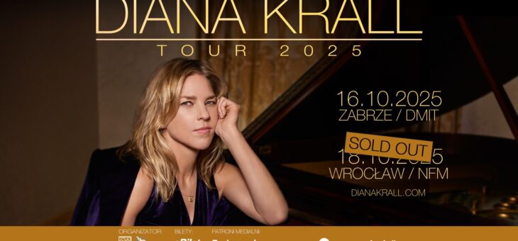 Diana Krall / Zabrze, Wrocław / 16-18.10.2025
