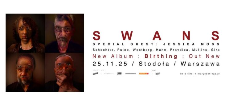 Swans + Jessica Moss, Klub Stodoła, Warszawa, 25.11.2025 – Relacja