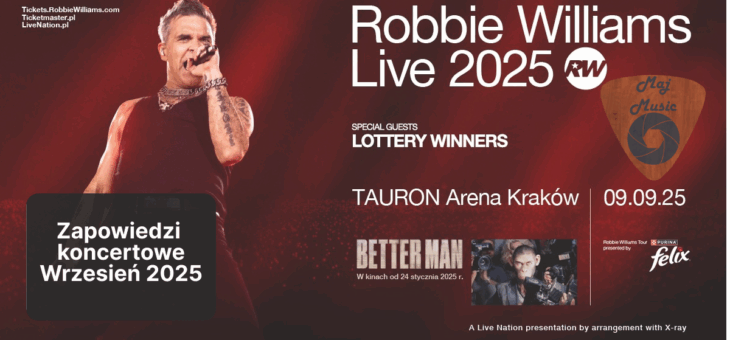 Zapowiedzi koncertowe – Wrzesień 2025