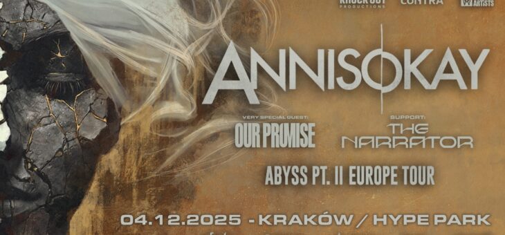 Annisokay + Our Promise, The Narrator / Hype Park, Kraków / 04.12.2025