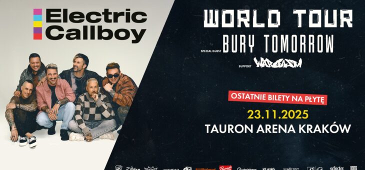 Electric Callboy + Bury Tomorrow, Wargasm / Tauron Arena, Kraków / 23.11.2025