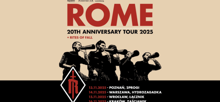 ROME + Rites of Fall, Hydrozagadka, Warszawa, 14.11.2025 – Relacja