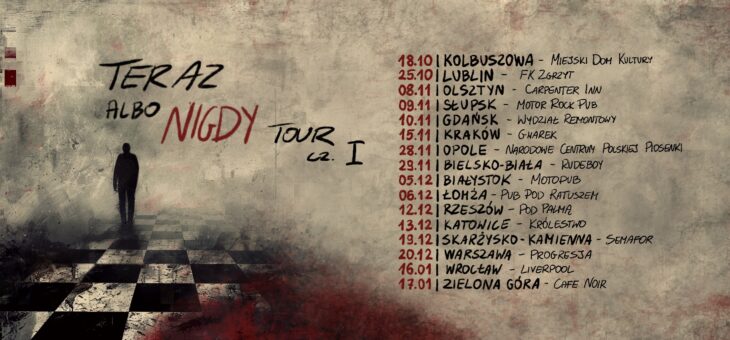 Iron Head / Teraz albo Nigdy Tour – część I / 18.10.2025 – 17.01.2026