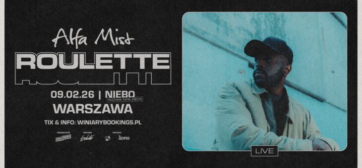 Alfa Mist / Niebo, Warszawa / 09.02.2026 – Zapowiedź