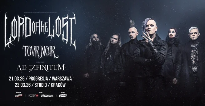 Lord of the Lost + Ad Infinitum / Warszawa, Kraków / 21-22.03.2026 – Zapowiedź