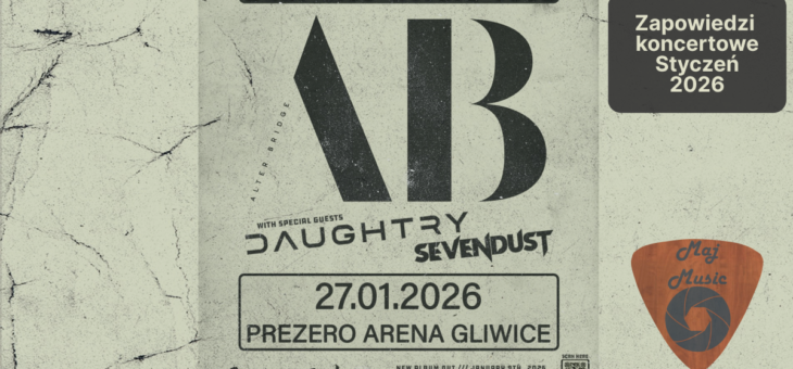 Zapowiedzi koncertowe – Styczeń 2026