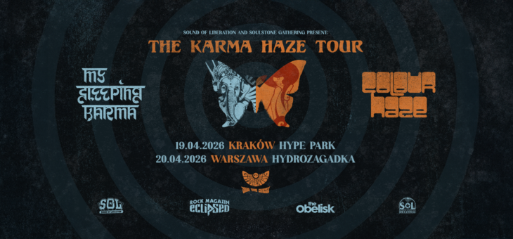 My Sleeping Karma + Colour Haze / Kraków, Warszawa / 19-20.04.2026 – Zapowiedź