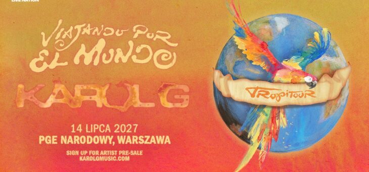Karol G / PGE Narodowy, Warszawa / 14.07.2027 – Zapowiedź