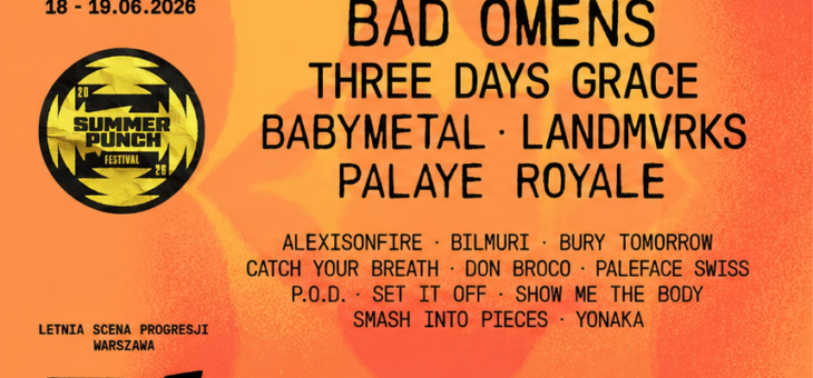Summer Punch Festival – Przedstawienie zespołów – Dzień I – 18.06.2026