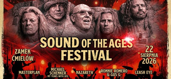 Sound of the Ages Festival / Stratocastle, Ćmielów / 22.08.2026 – Zapowiedź