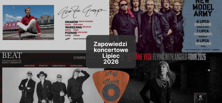 Zapowiedzi koncertowe – Lipiec 2026