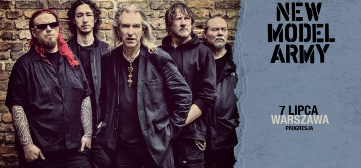 New Model Army + Dorian’s Steaming Shadow, Progresja, Warszawa, 07.07.2026 – Relacja
