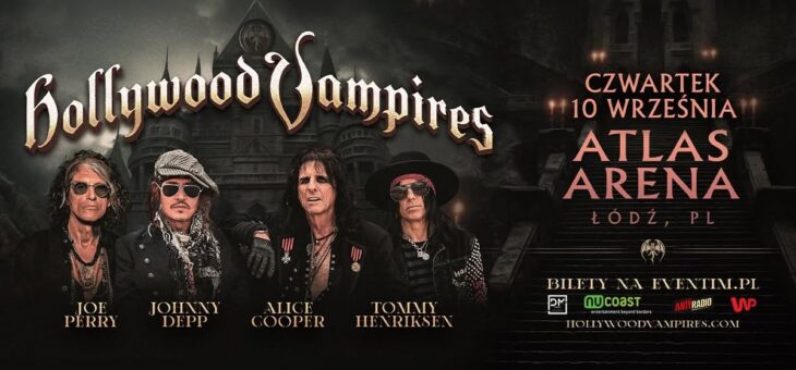 Hollywood Vampires / Atlas Arena, Łódź / 10.09.2026 – Zapowiedź
