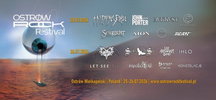 Ostrów Rock Festival, Zalew Piaski Szczygliczka, 25-26.07.2026 – Relacja