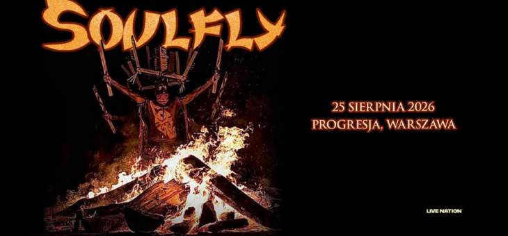 Soulfly + Węże, Progresja, Warszawa, 25.08.2026 – Relacja