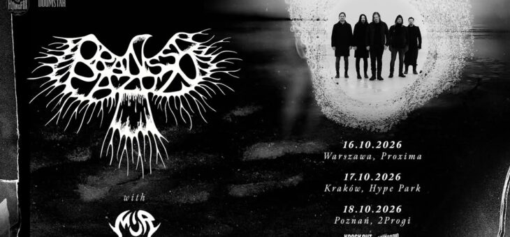 Oranssi Pazuzu + Múr / Warszawa, Kraków, Poznań / 16-18.10.2026 – Zapowiedź