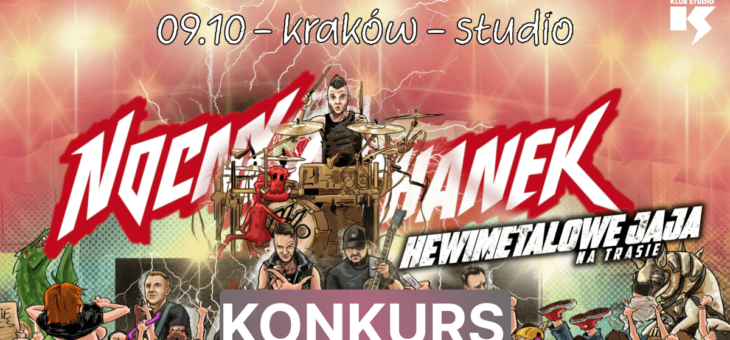 Nocny Kochanek / Klub Studio, Kraków / 09.10.2026 – Konkurs